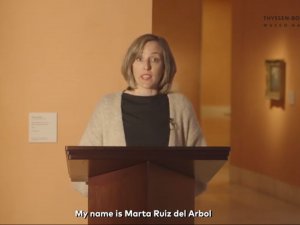 Fragmento de la charla de Marta Ruiz del Árbol sobre la exposición Georgia O’Keeffe