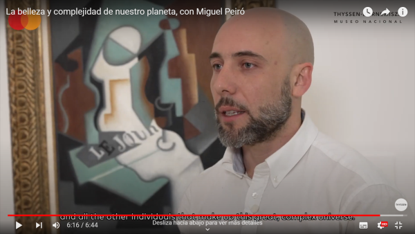 The beauty and complexity of our planet, with Miguel Peiró
