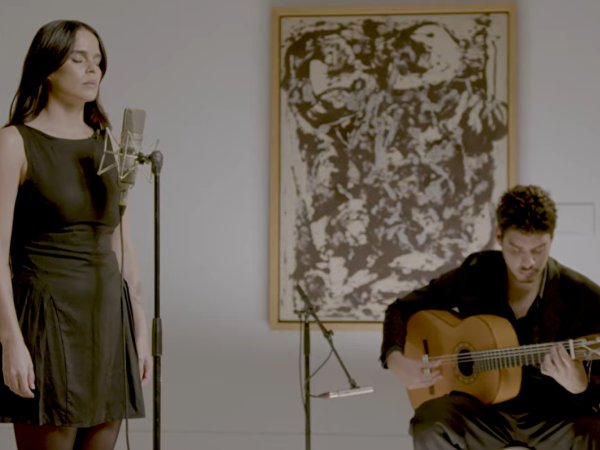 Ángeles Toledano: ‘Soleá’ in the exhibition ‘Warhol, Pollock and other American spaces’