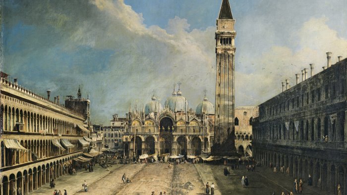 La Plaza de San Marcos en Venecia