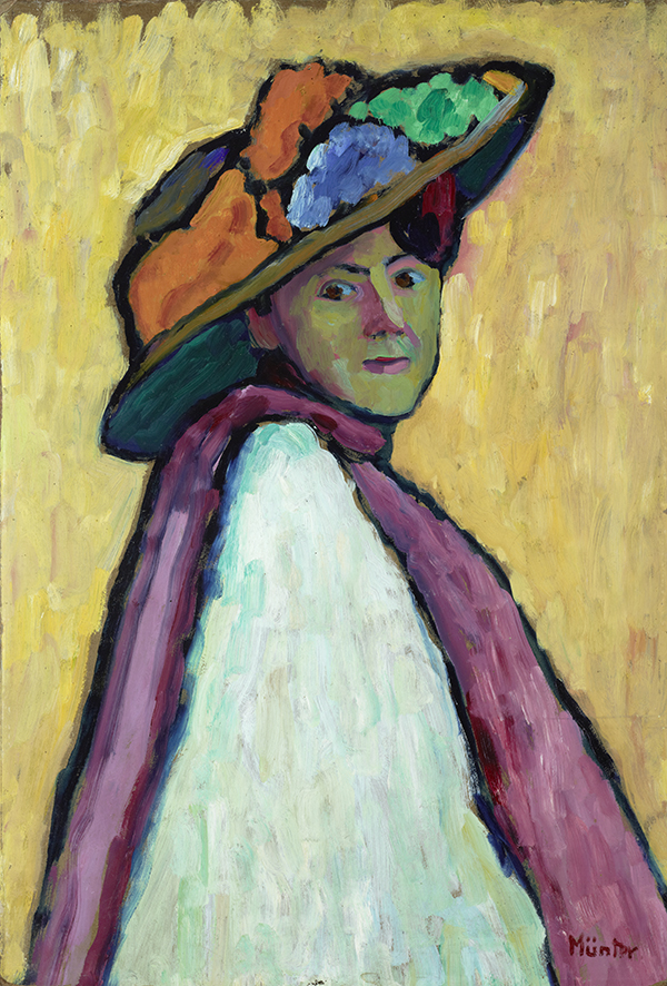 Retrato de Marianne von Werefkin, 1909