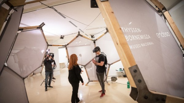 Entrar en el cuadro. Realidad virtual. Itinerancia de la actividad por España 2019. Zaragoza