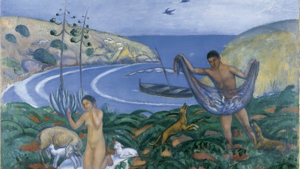 Mediterrània, by Joaquim Sunyer