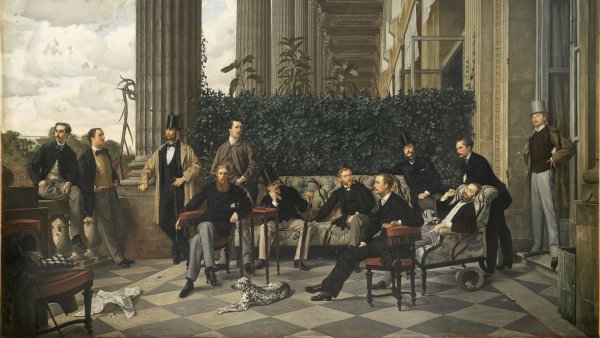 James Tissot. The Circle of the Rue Royale  