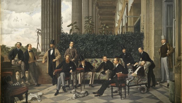 James Tissot. The Circle of the Rue Royale  