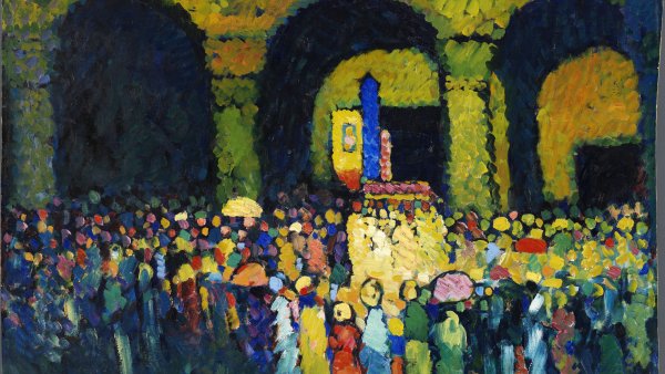 Focus on the work: The Ludwigskirche in Munich by Kandinsky