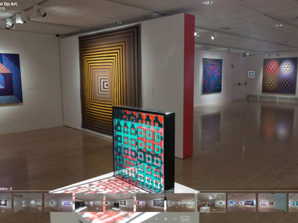 Exposición Victor Vasarely El Nacimiento Del Op Art Museo Nacional Thyssen Bornemisza 