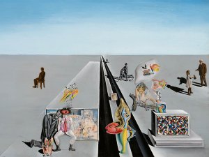 Salvador Dalí. Los primeros días de la primavera, 1929 Salvador Dalí. Los primeros días de la primavera, 1929