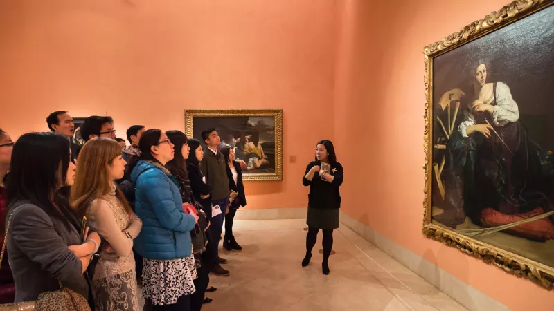 Visita a puerta cerrada. Museo Nacional Thyssen-Bornemisza Visita a puerta cerrada. Museo Nacional Thyssen-Bornemisza