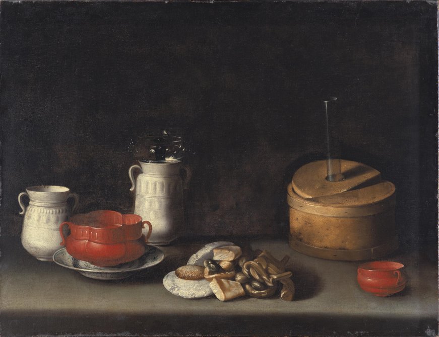 Still Life with Porcelain and Sweets