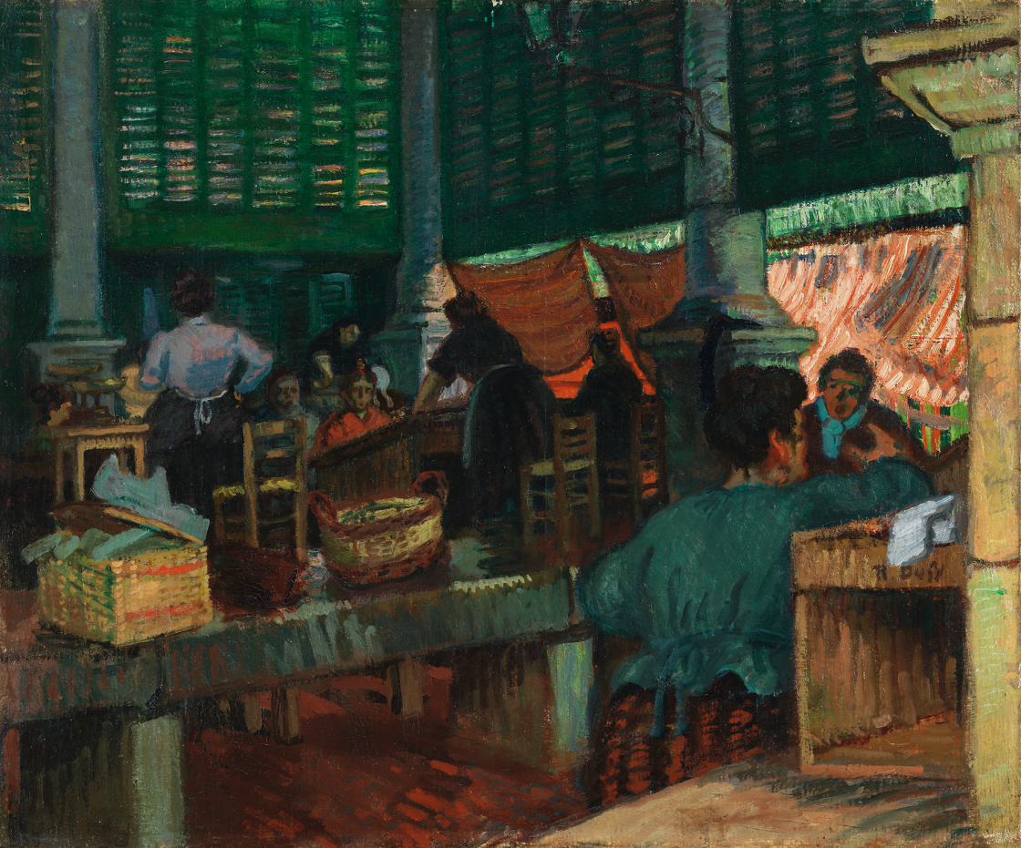 The Fish Market, Marseille. El mercado de pescado, Marsella, c. 1903 The Fish Market, Marseille. El mercado de pescado, Marsella, c. 1903