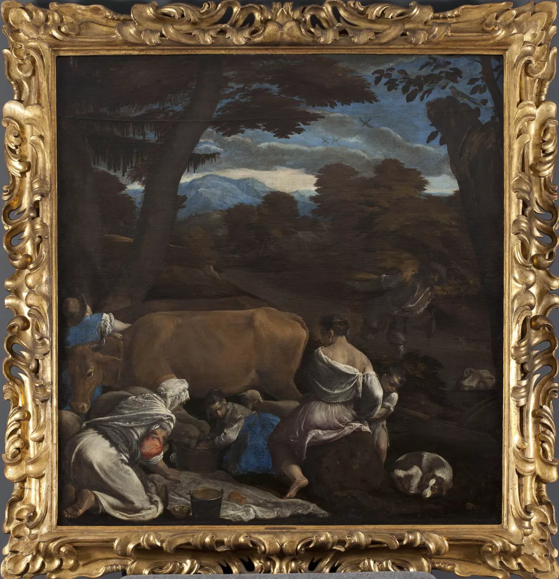 Jacopo Bassano. The Parable of the Sower Jacopo Bassano. The Parable of the Sower
