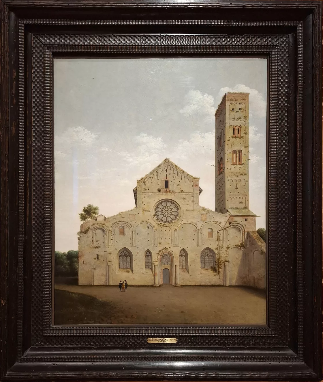 Pieter Jansz. Saenredam. The West Façade of the Church of Saint Mary in Utrecht Pieter Jansz. Saenredam. The West Façade of the Church of Saint Mary in Utrecht