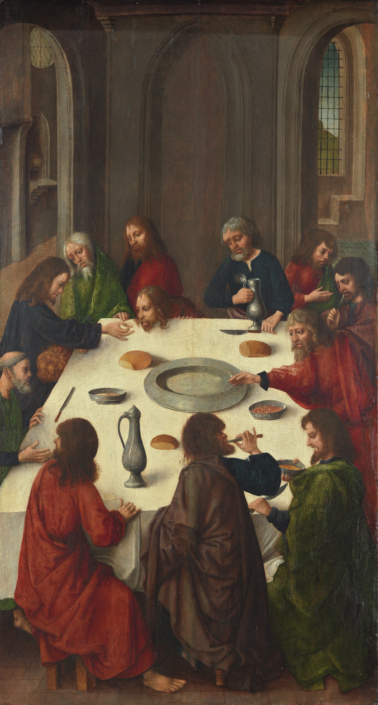 The Last Supper - Master of the Virgo inter Virgines (follower of the ...