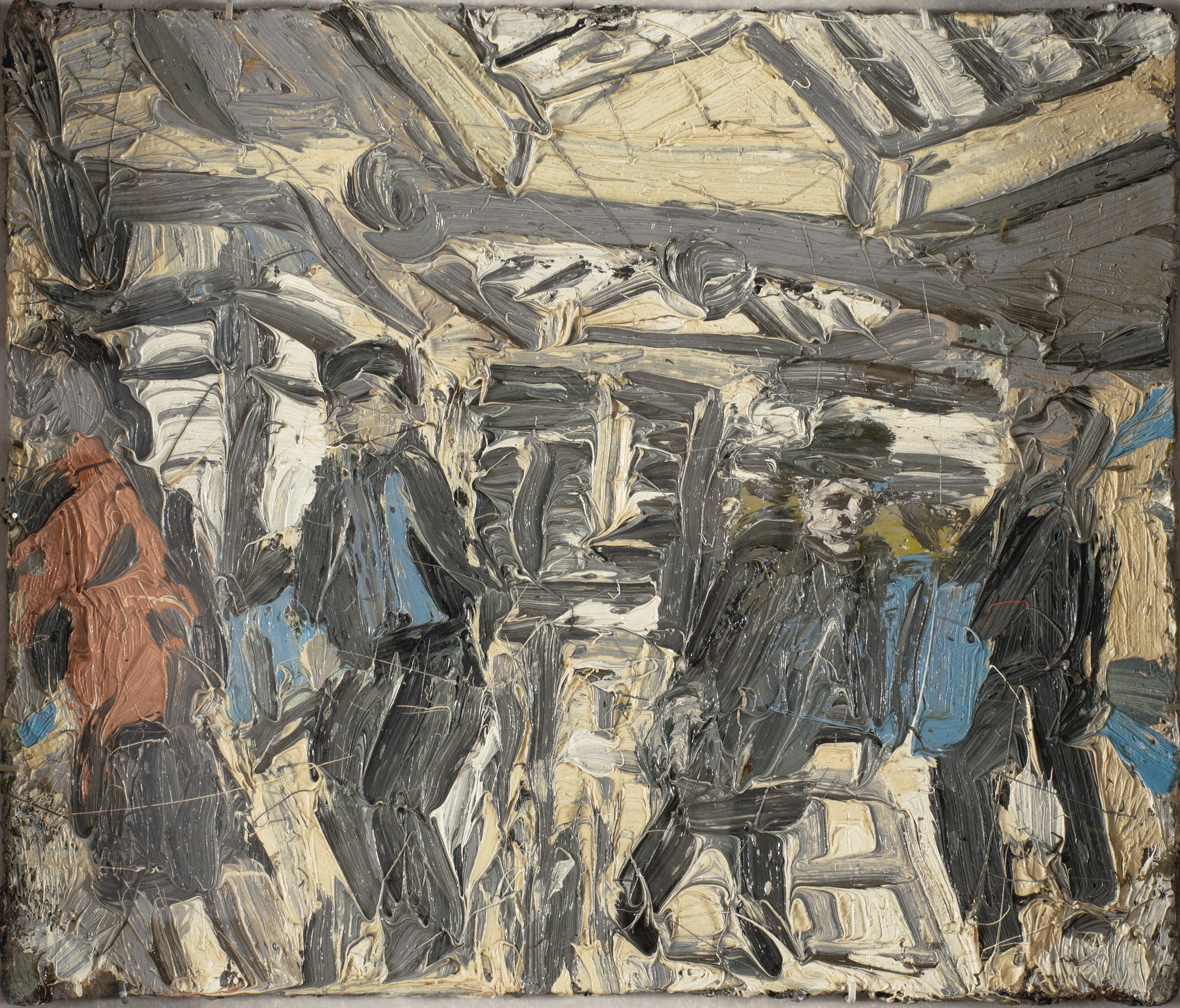 Taquillas de metro. Estación Kilburn nº 1. Leon Kossoff