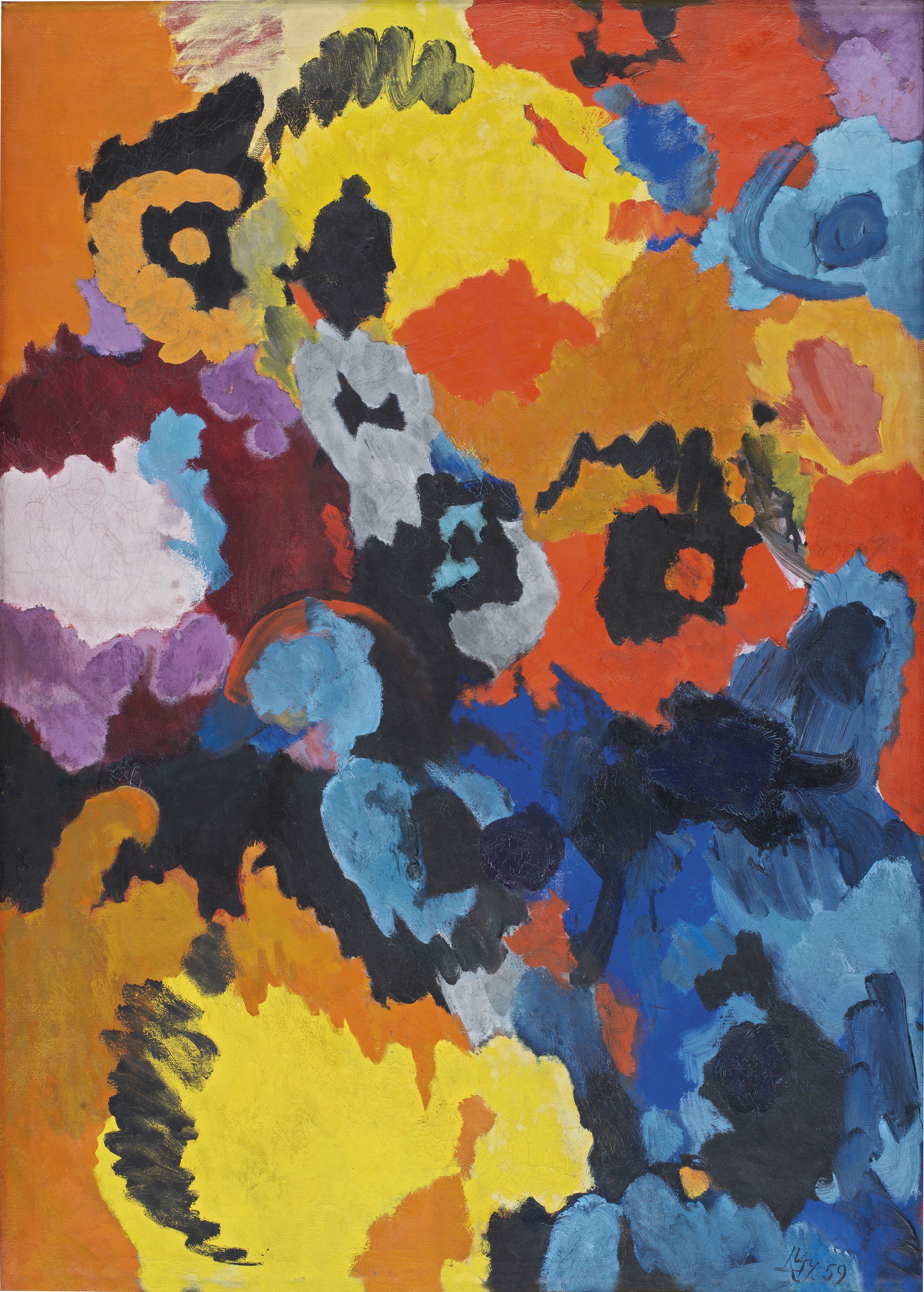 Policromía. Ernst Wilhelm Nay