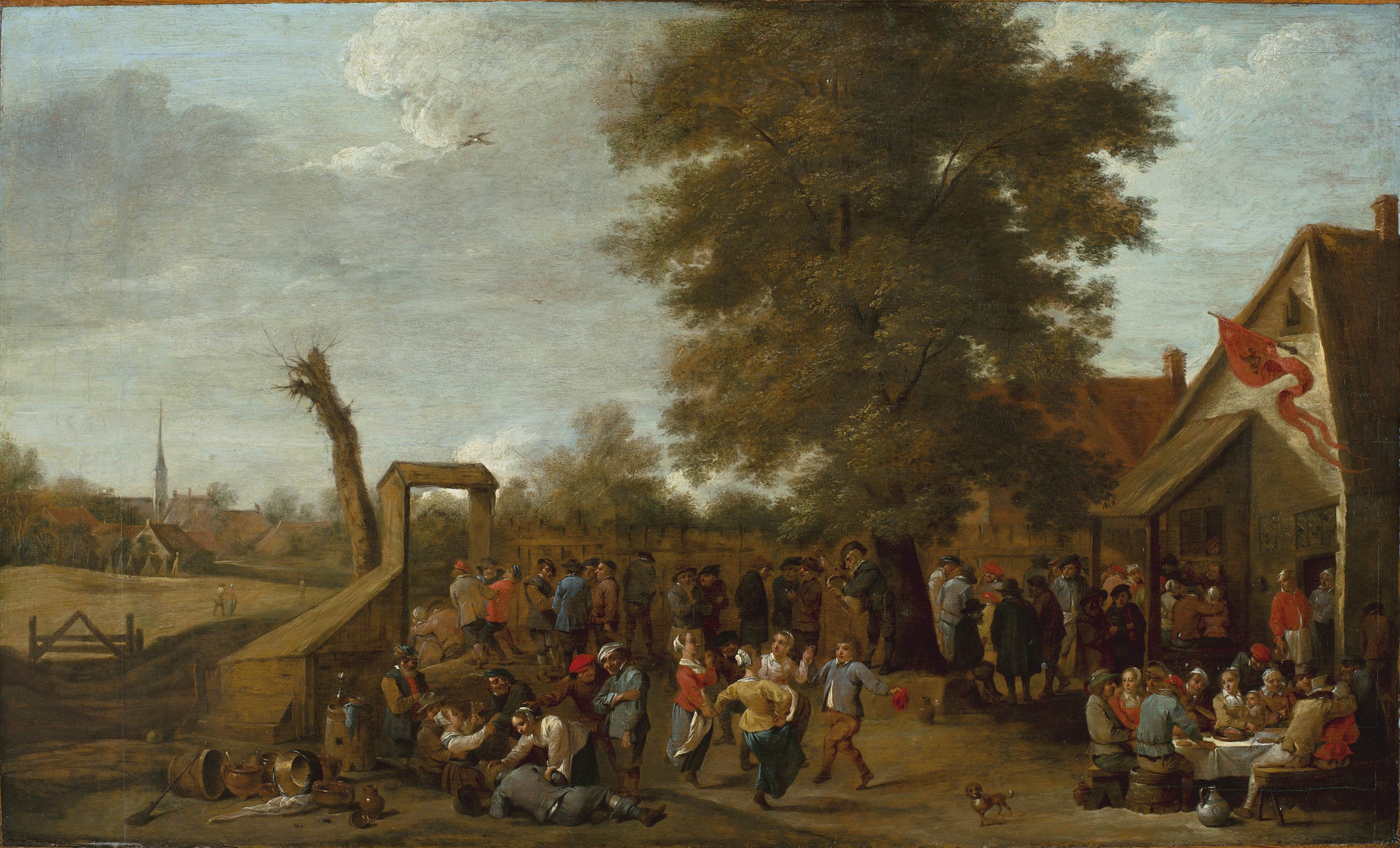 Fiesta campesina. David Teniers ii