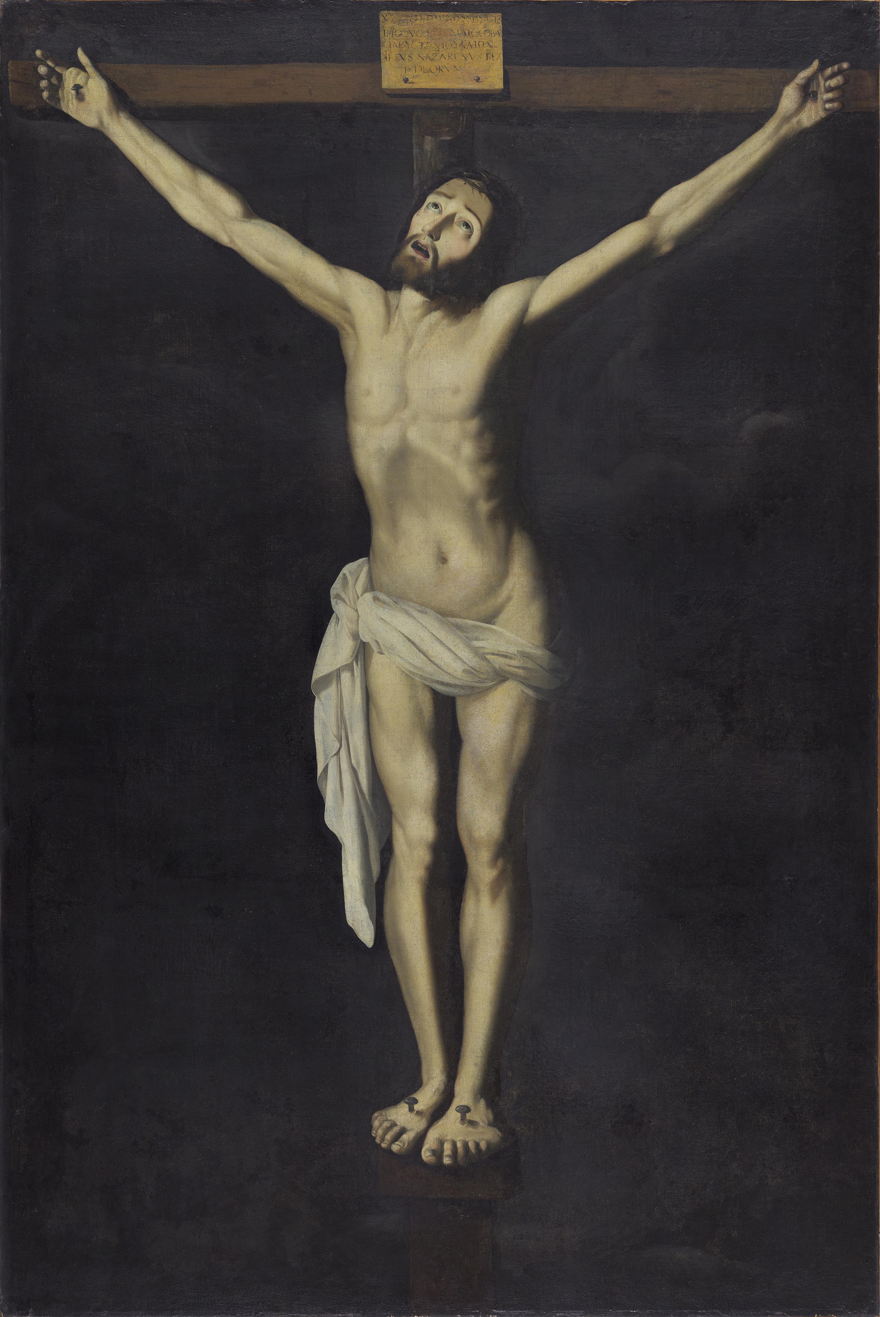 Cristo en la Cruz. Francisco de Zurbarán