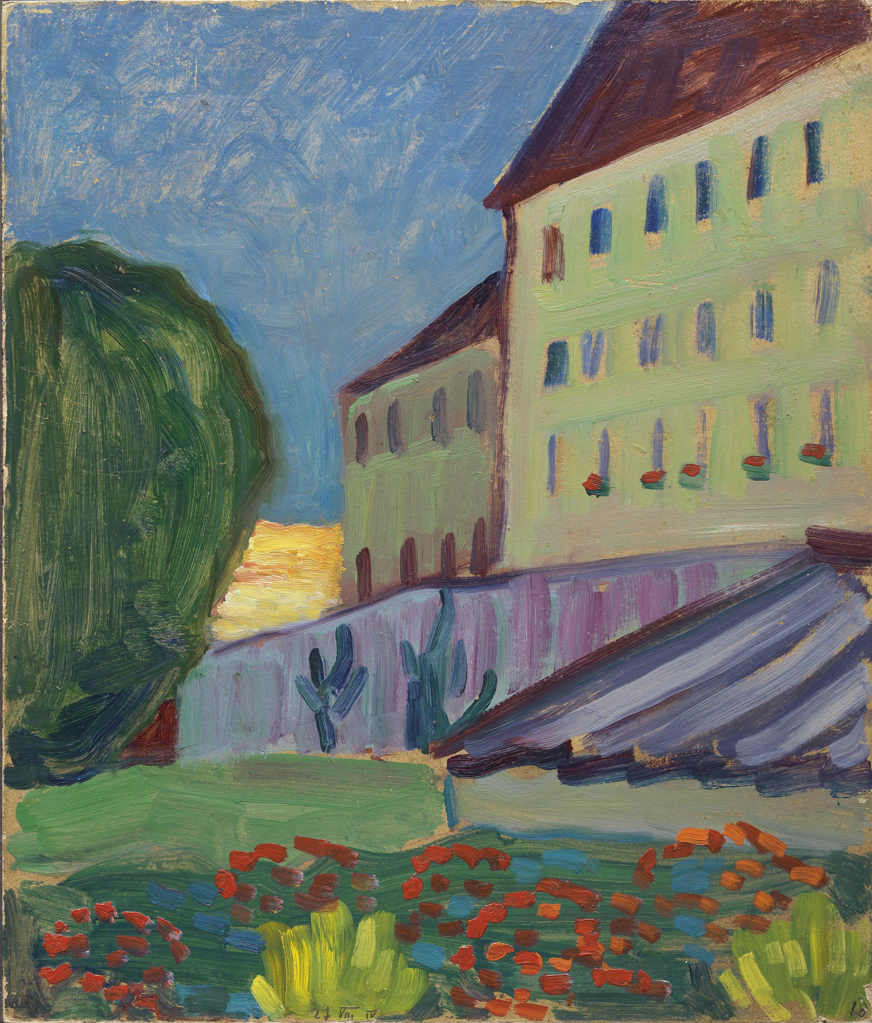 Gabriele Münter. School House, Murnau