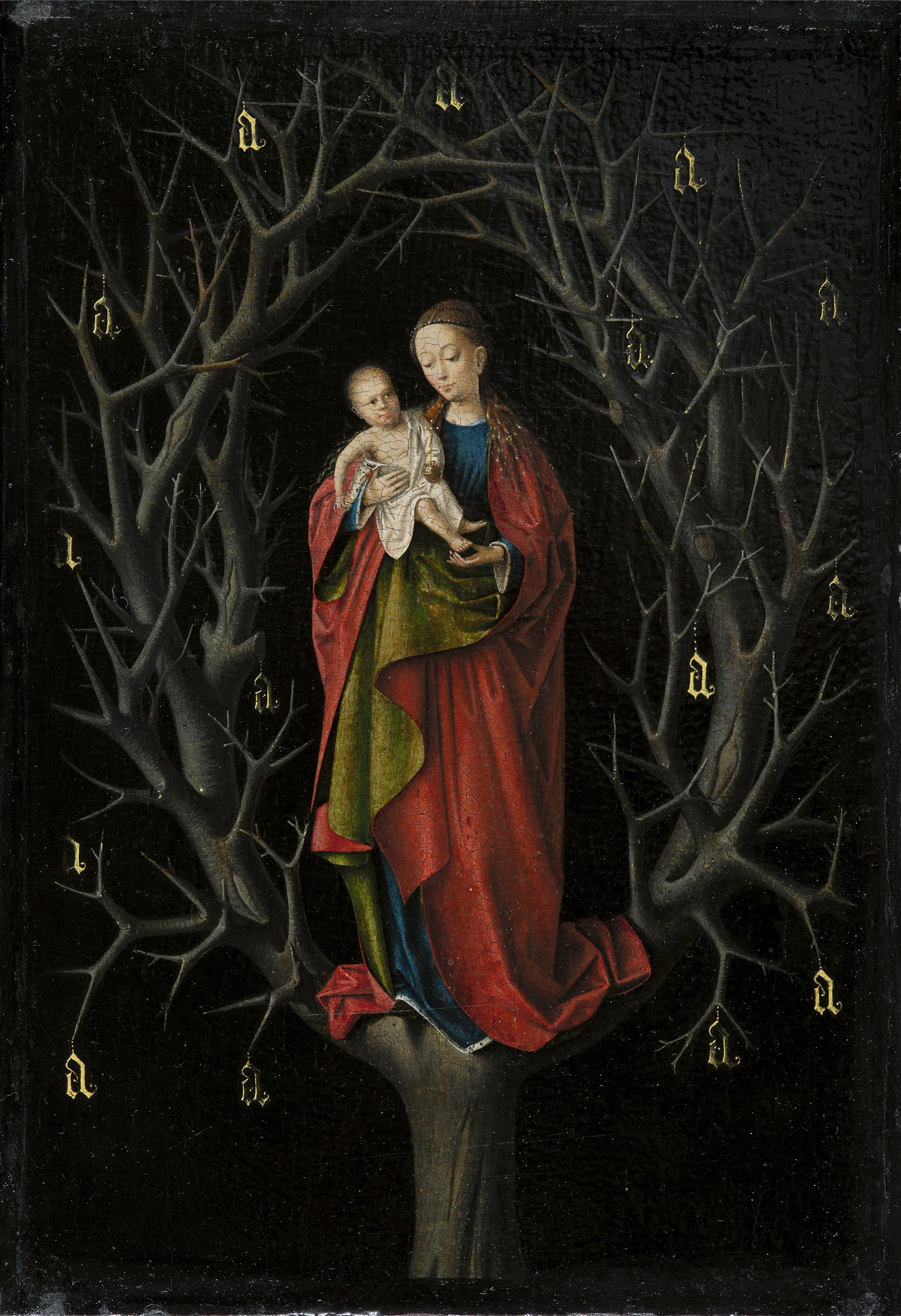 The Virgin of the Dry Tree. La Virgen del árbol seco, c. 1465 The Virgin of the Dry Tree. La Virgen del árbol seco, c. 1465