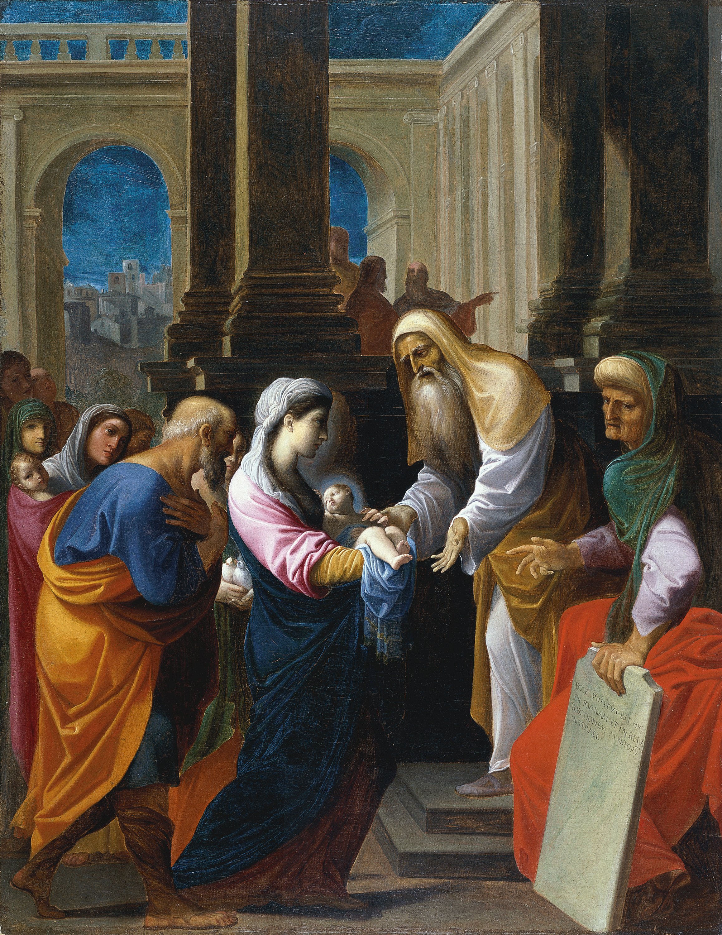narrate the story of jesus presentation in the temple