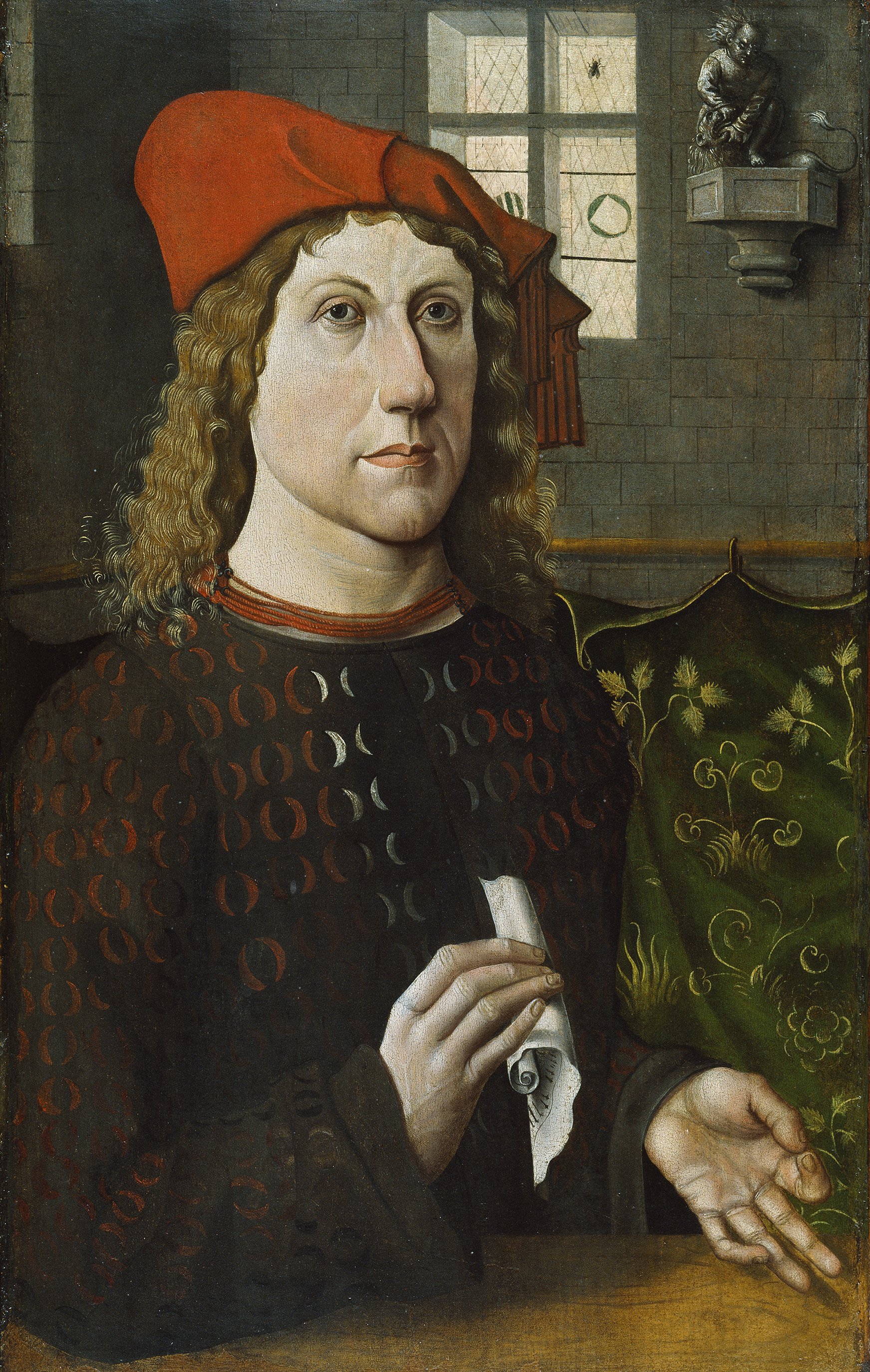 Retrato De Un Hombre Joven - Maestro Del Juicio Final De Lüneburg ...