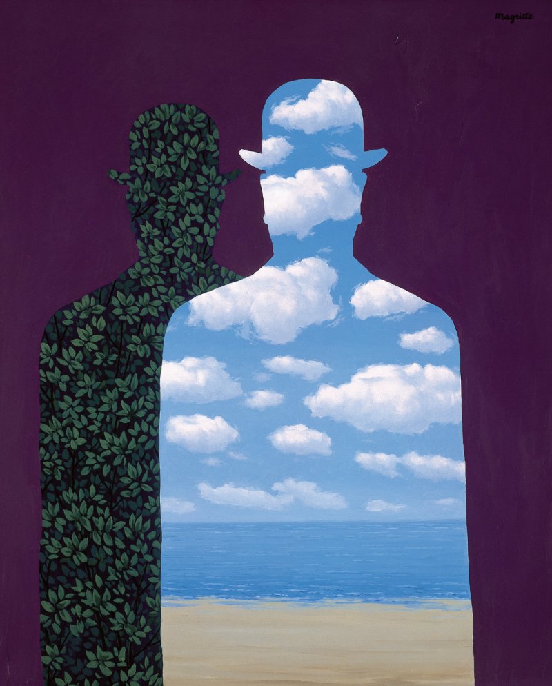 La Belle Société , 1965 or 1966. René Magritte