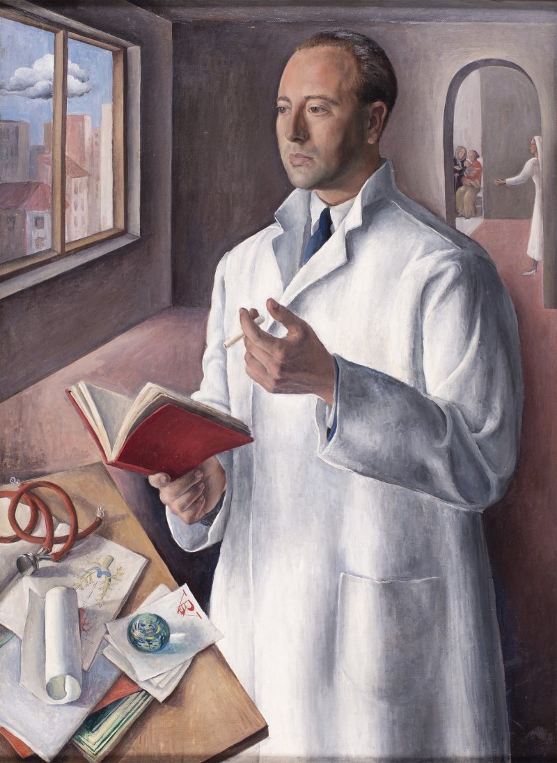 Rosario de Velasco. Portrait of Doctor Luis de Velasco, ca. 1933 