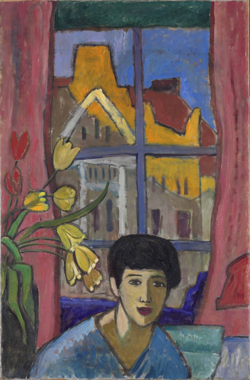 Gabriele Münter, Future (Woman in Stockholm), 1917