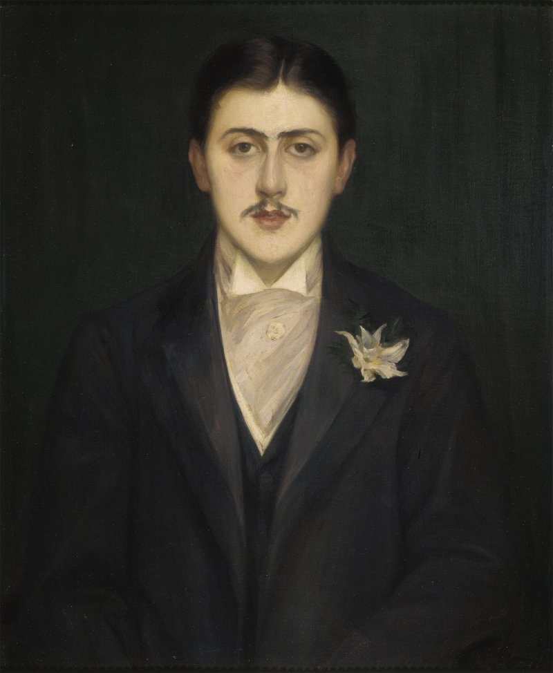 Jacques-Émile Blanche. Retrato de Marcel Proust