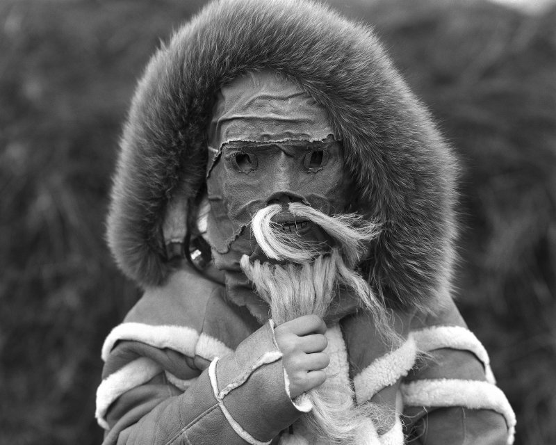 Andrii Kotliarchuk. Girl in the Mask of an Ancestor  