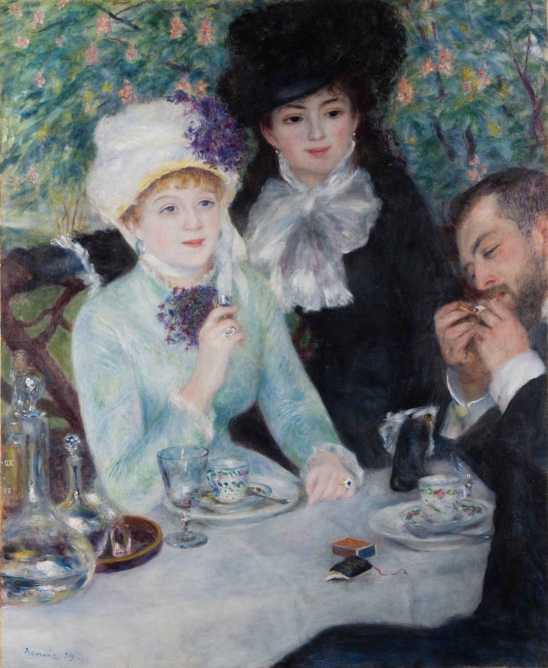 Pierre-Auguste Renoir. Después del almuerzo