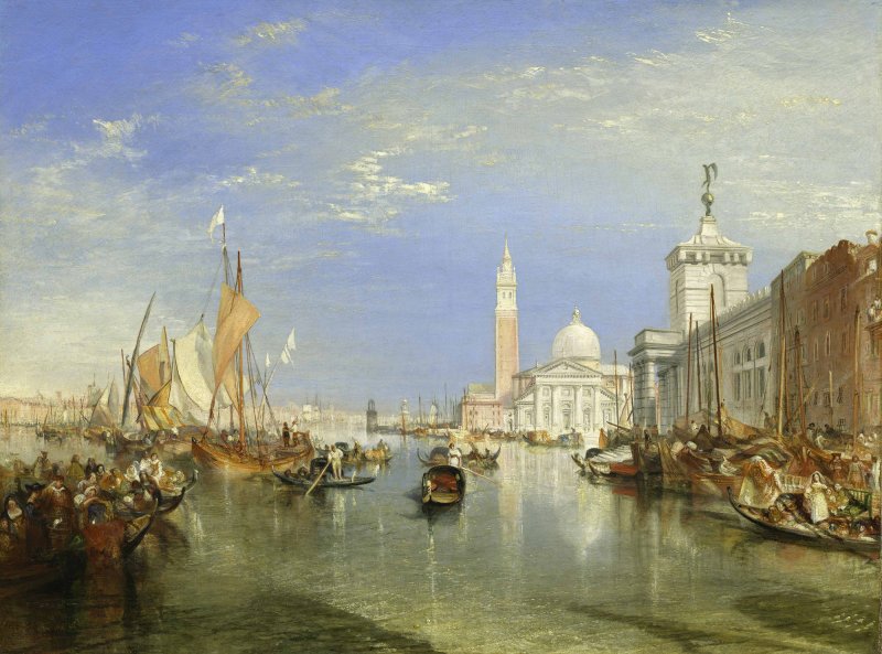 Joseph M. W. Turner. The Dogana and San Giorgio Maggiore