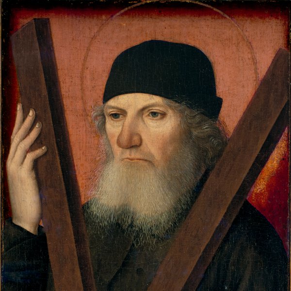 Portrait of a Man as Saint Andrew (recto)