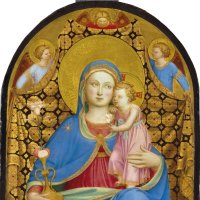 La Virgen de la Humildad. Fra Angelico (Fra Giovanni da Fiesole)