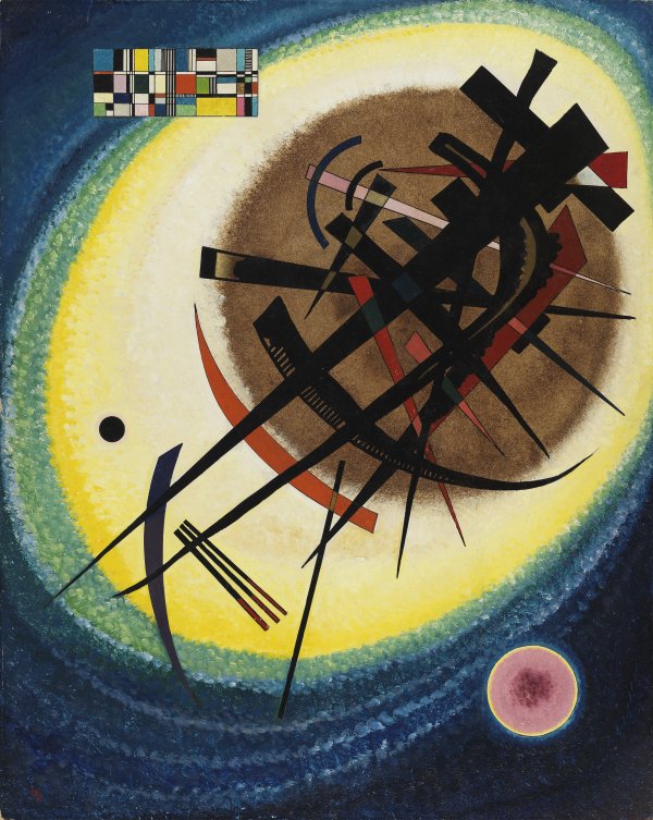 Quadro Kandinsky - Centro Bianco - WASSILY KANDINSKY White Center