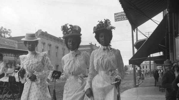 Three Women in Their Sunday Best, Marshall, Texas, June 19 1900