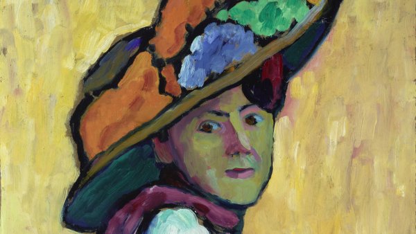 Portrait of Marianne von Werefkin, 1909